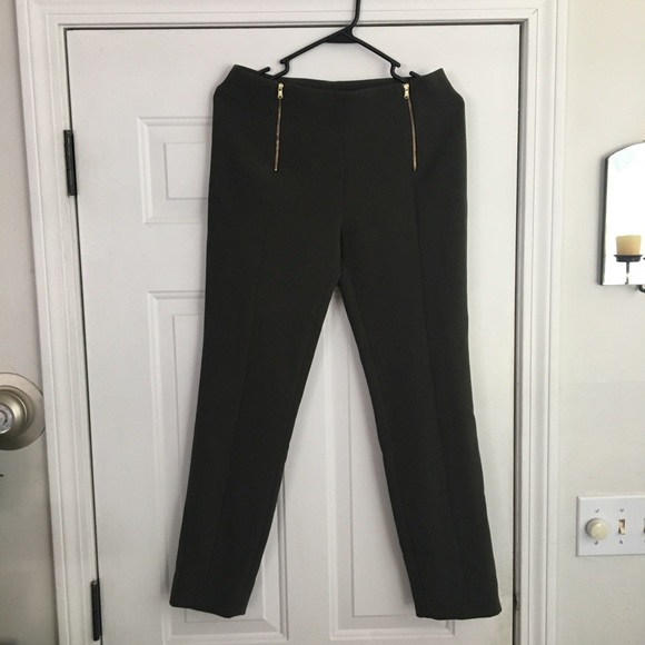 RACHEL Rachel Roy Pants - NWT Rachel Roy Dark Olive Ankle Pants NWT 4